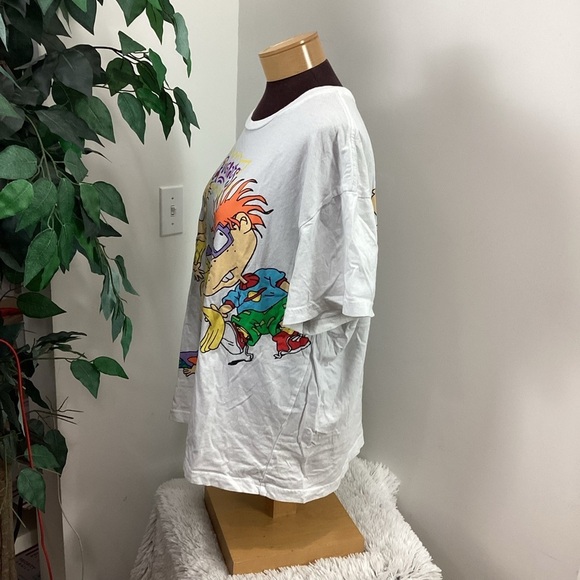 Nickelodeon Rugrats Tee womans L/XL short sleeve colorful on white backg… - Picture 12 of 12